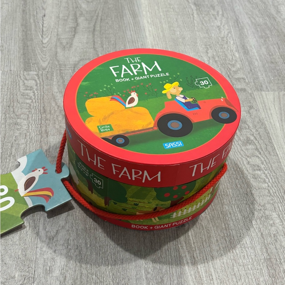 SAS The Farm Puzzle Set - Red and Green